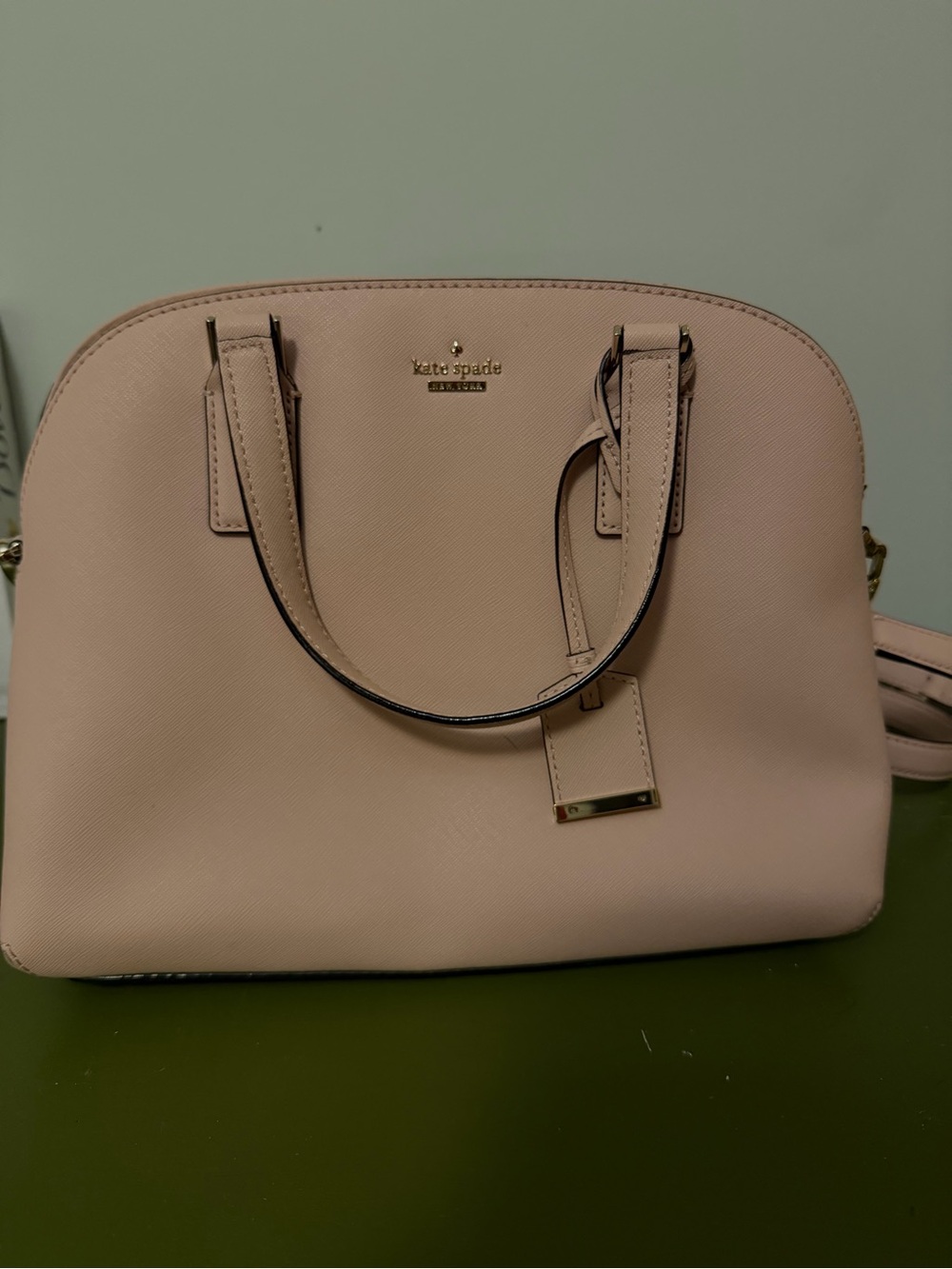 kate spade Blush Dome Satchel with Top Handles